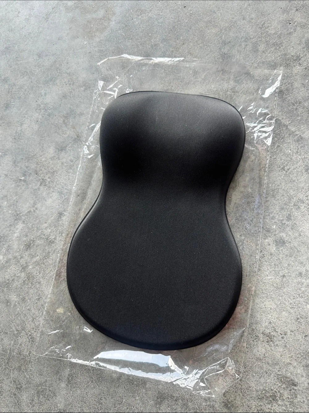 Ergonomic Black Memory Foam Mouse Wrist Rest